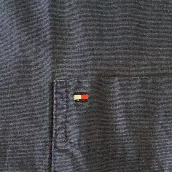 Tommy Hilfiger Mens Short Sleeve Button Up Collard Shirt T40* 42725 - Picture 4 of 5